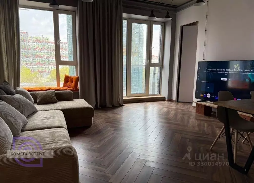 2-к кв. Москва ул. Генерала Глаголева, 14Ак1 (68.0 м) - Фото 1