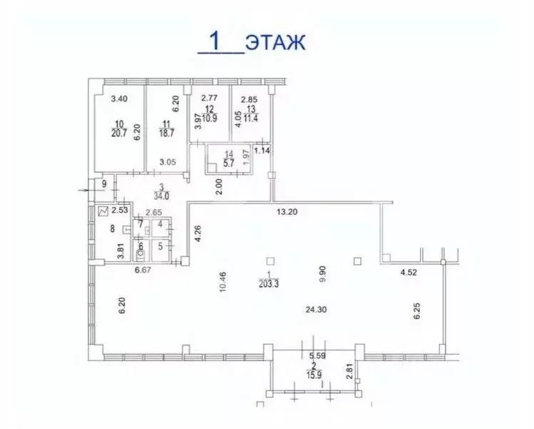 Помещение свободного назначения в Москва Осташковский проезд, 8С2 (337 ... - Фото 2