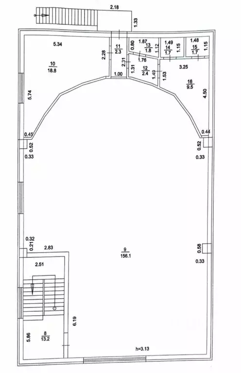 Помещение свободного назначения в Башкортостан, Нефтекамск Трактовая ... - Фото 2