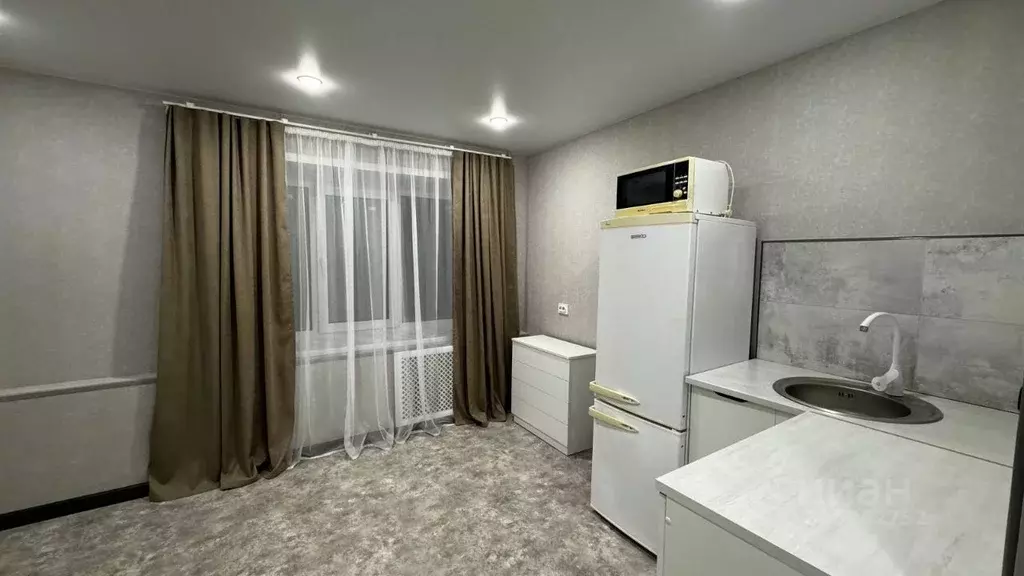 1-к кв. Татарстан, Казань ул. Химиков, 35 (17.4 м) - Фото 1