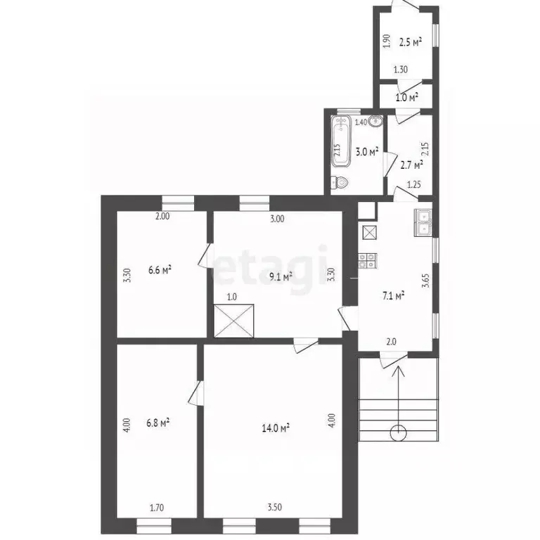 Дом в Ростовская область, Шахты Престольная ул. (53 м) - Фото 2