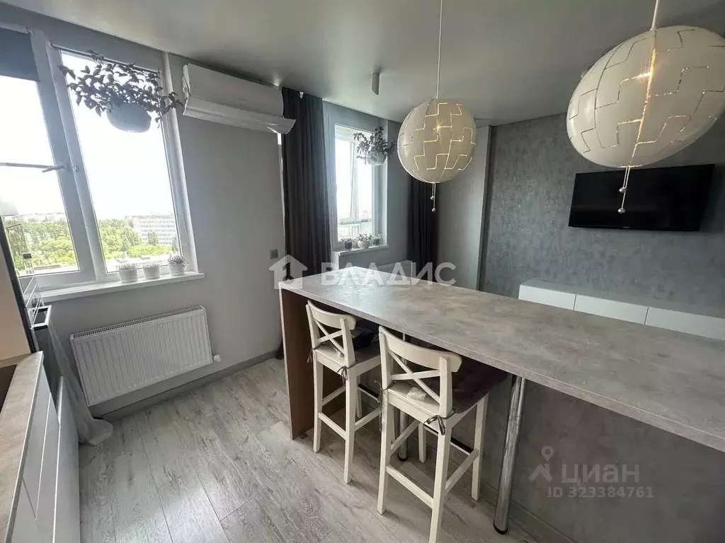 1-к кв. Ростовская область, Ростов-на-Дону Стабильная ул., 3с1 (50.0 ... - Фото 0