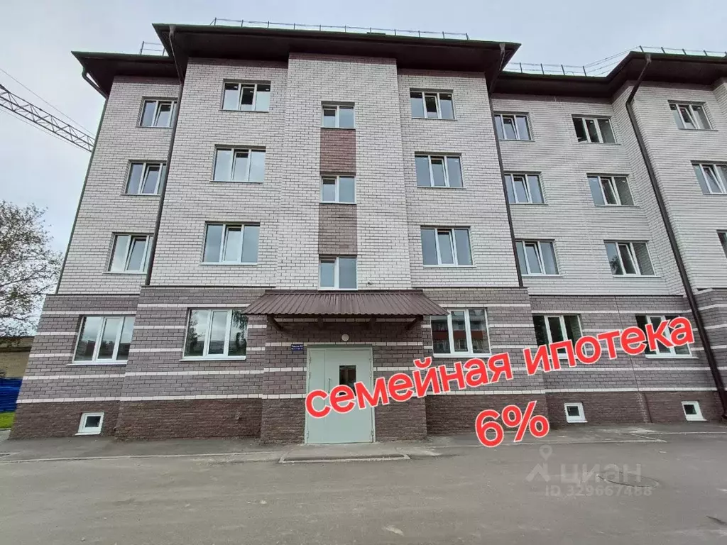 1-к кв. Нижегородская область, Кстово ул. Герцена, 6к3 (28.8 м) - Фото 2