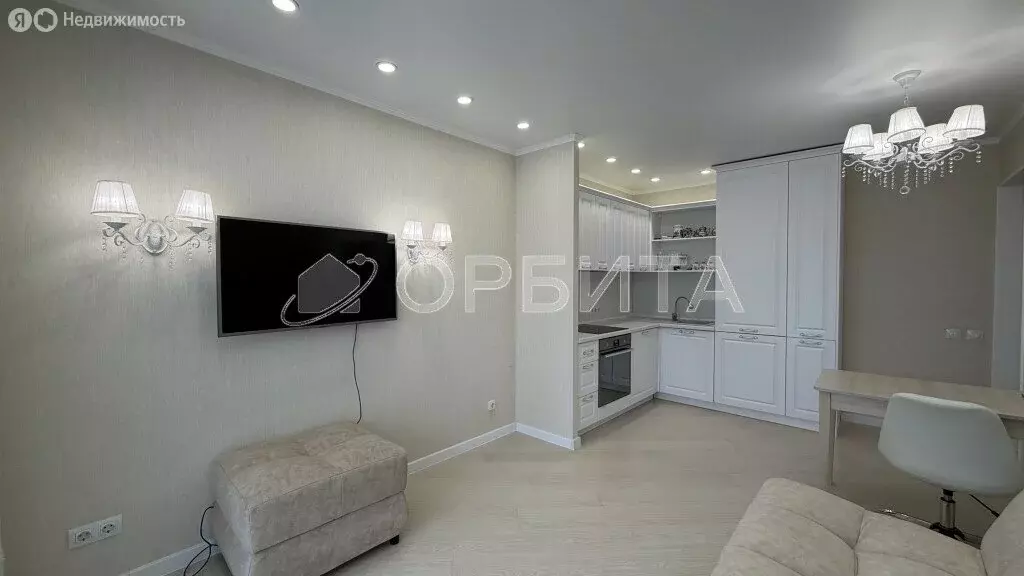 1-комнатная квартира: Тюмень, улица Андрея Бушуева, 2 (44.2 м) - Фото 2