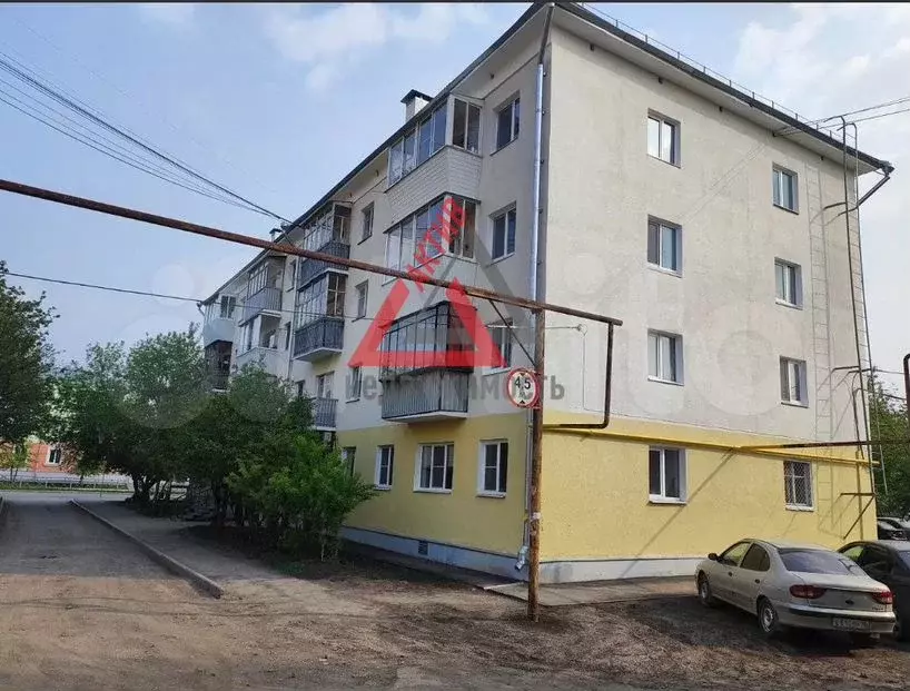 3-к. квартира, 55м, 2/4эт. - Фото 1