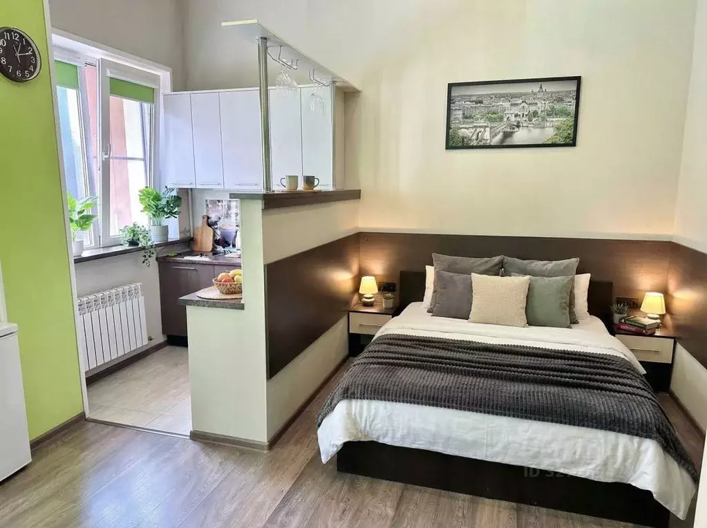 Студия Краснодарский край, Сочи ул. Черноморская, 6 (31.8 м) - Фото 0