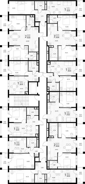 2-к кв. Краснодарский край, Анапа муниципальный округ, с. Сукко ... - Фото 2