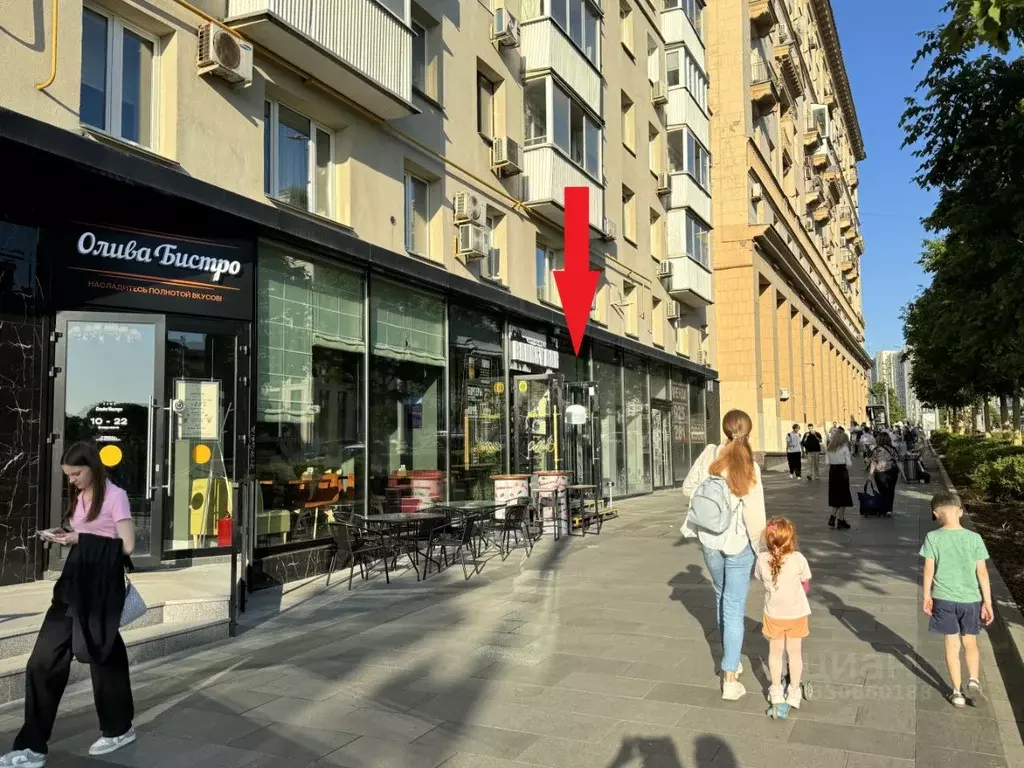 Помещение свободного назначения в Москва ул. Крымский Вал, 6 (105 м) - Фото 2