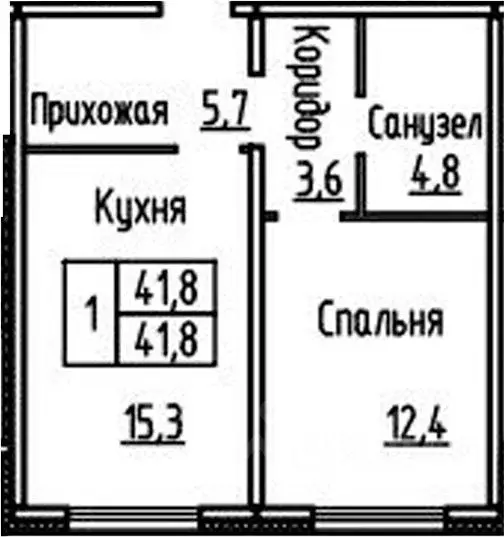 1-к кв. Новосибирская область, Новосибирский район, Мичуринский ... - Фото 0