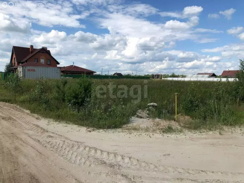 Участок в Тюменский муниципальный округ, деревня Криводанова, ... - Фото 0