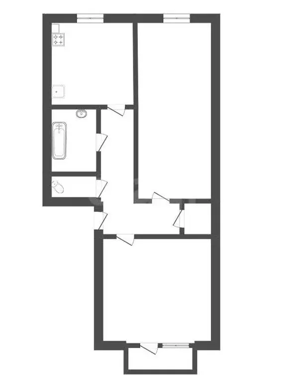 2-комнатная квартира: Борисоглебск, Рябиновая улица, 8 (53.5 м) - Фото 1