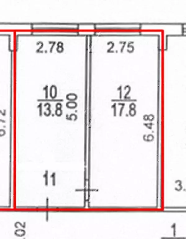 Офис (36 м) - Фото 1
