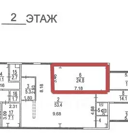 Помещение свободного назначения в Москва Белореченская ул., 36к3 (25 ... - Фото 0