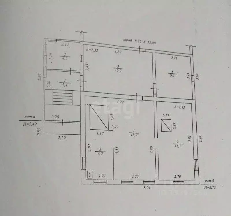 Дом в Тверская область, Рамешковский муниципальный округ, с. Заклинье  ... - Фото 2