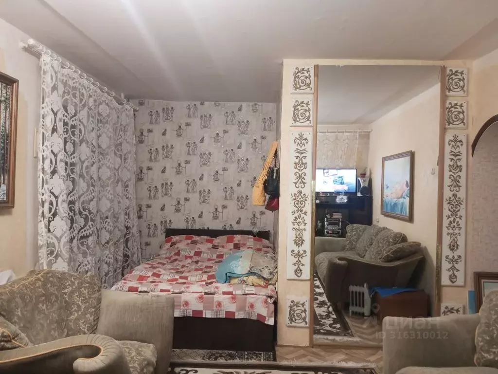 1-к кв. Пермский край, Губаха ул. Тюленина, 1 (38.9 м) - Фото 1