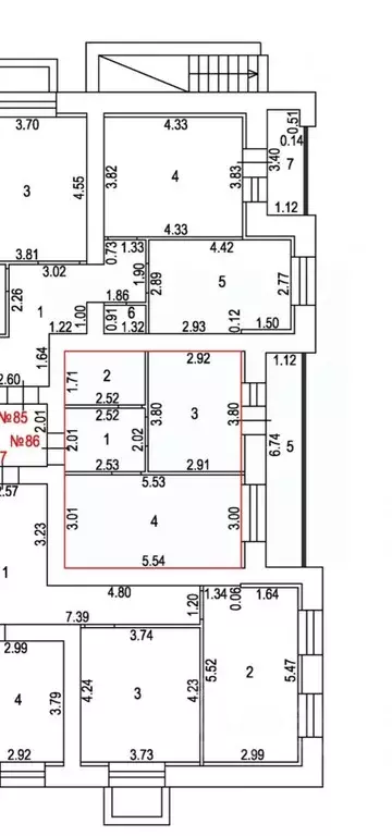 1-к кв. Тамбовская область, Тамбов Радужный мкр, ул. Сабуровская, 1Бк1 ... - Фото 2