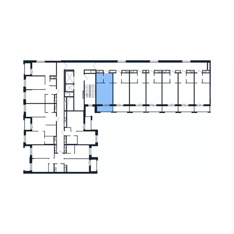 Квартира-студия: Новоселье, Центральная улица, 30к1 (23.1 м) - Фото 2