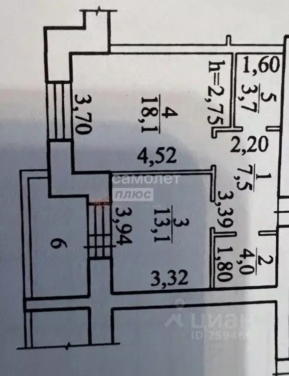 1-к кв. Новосибирская область, Новосибирск ул. Есенина, 67 (47.0 м) - Фото 0