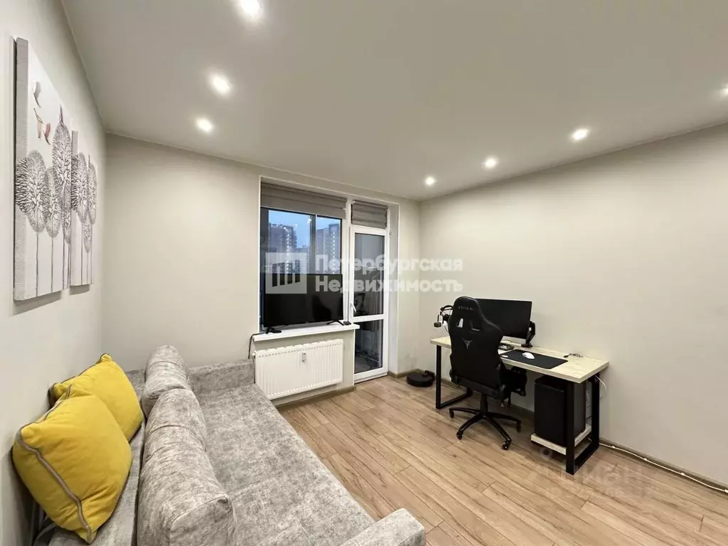 Студия Ленинградская область, Мурино Всеволожский район, просп. ... - Фото 1