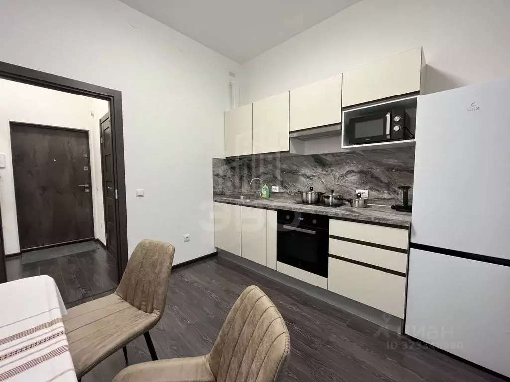 1-к кв. Санкт-Петербург ул. Александра Матросова, 1 (33.2 м) - Фото 2