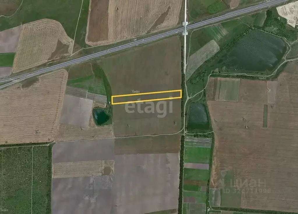 Участок в Крым, Кировский район, с. Абрикосовка ул. Восточная (253.9 ... - Фото 1