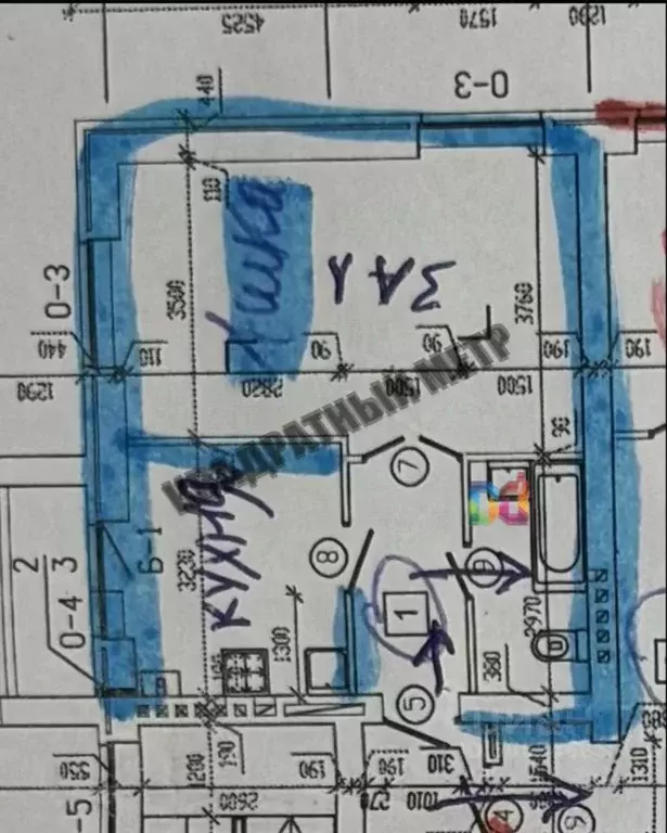 1-к кв. Калмыкия, Элиста ул. В.И. Ленина, 333 (41.7 м) - Фото 2