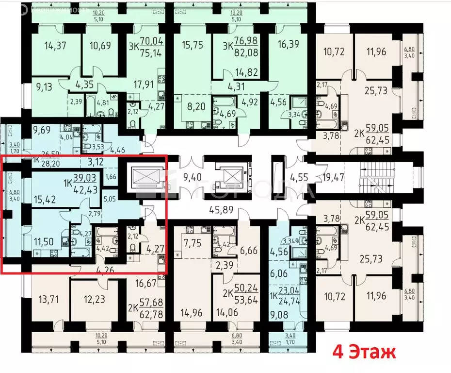1-комнатная квартира: Кисловка, микрорайон Левобережный, улица Василия ... - Фото 1