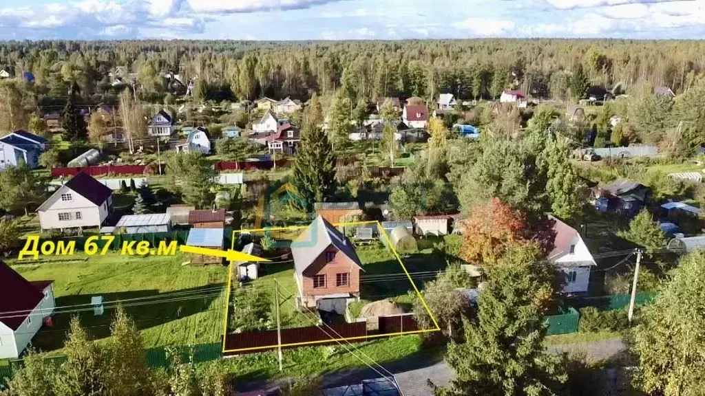 Дом в Ленинградская область, Кировский район, Мгинское городское ... - Фото 1