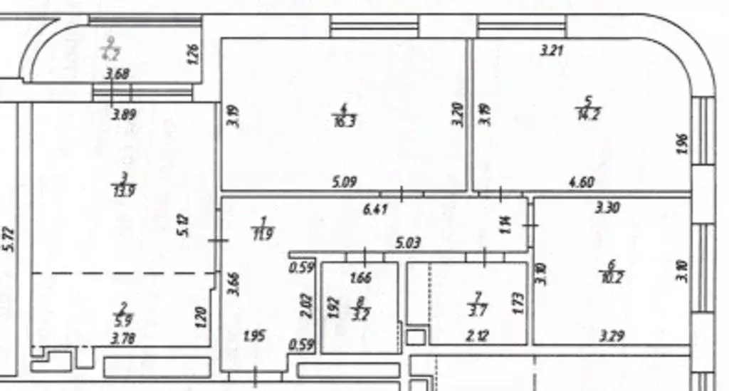 4-к кв. Удмуртия, Ижевск ул. Холмогорова, 107 (79.3 м) - Фото 1