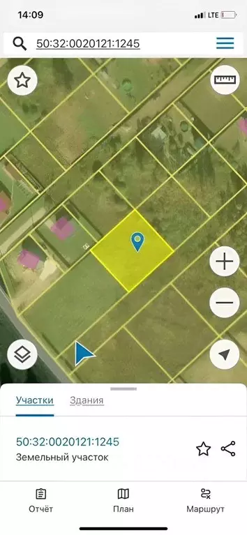 Участок в Московская область, Серпухов городской округ, д. Гавшино  ... - Фото 1