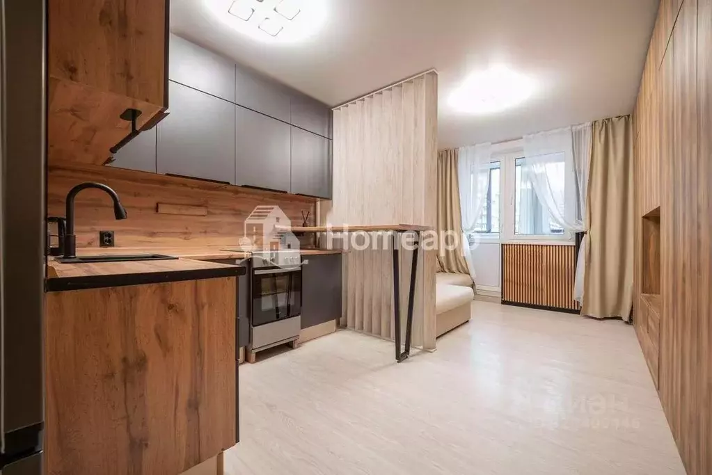 Студия Московская область, Реутов ул. Октября, 44 (28.5 м) - Фото 2