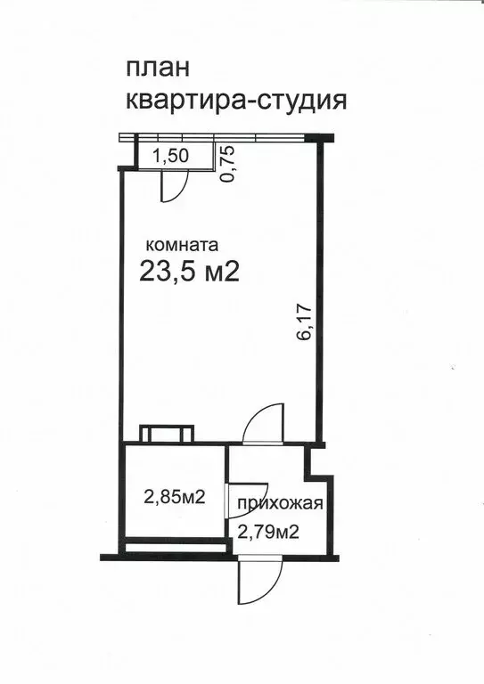 1-комнатная квартира: Санкт-Петербург, Планерная улица, 87к1 (23.5 м) - Фото 0