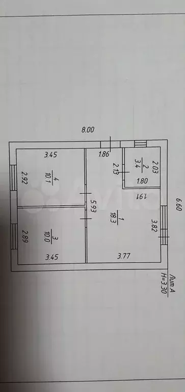Дом 42,2 м на участке 2 сот. - Фото 0