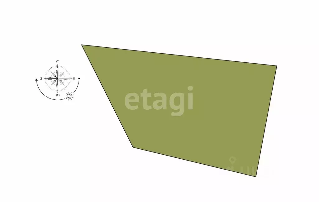 Участок в Смоленская область, Смоленский муниципальный округ, д. ... - Фото 1