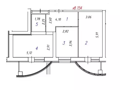 Продаётся 2-к квартира, 56.4 м - Фото 0