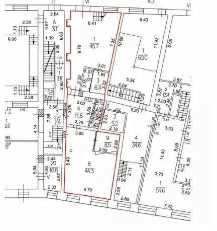 Помещение свободного назначения в Москва Холодильный пер., 3к1с2 (153 ... - Фото 2
