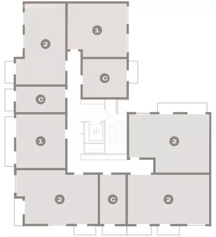 Квартира-студия: Екатеринбург, жилой район Сортировочный, микрорайон ... - Фото 2