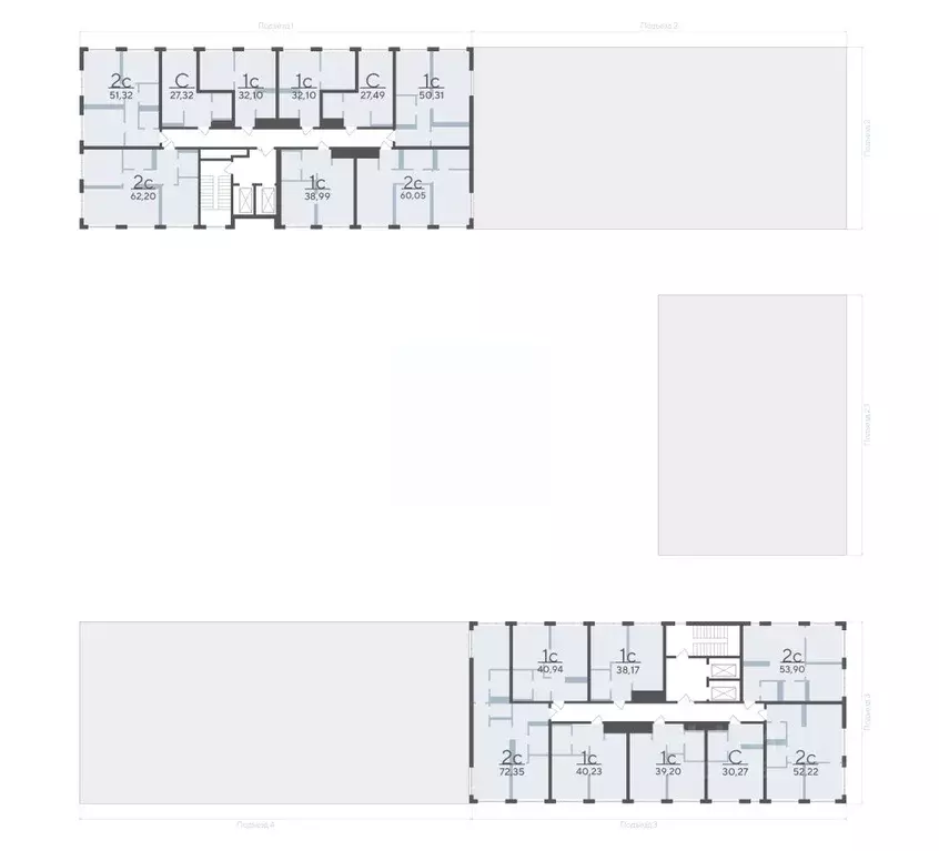 2-к кв. Тюменская область, Тюмень ул. Сергея Корепанова, 34 (72.35 м) - Фото 2