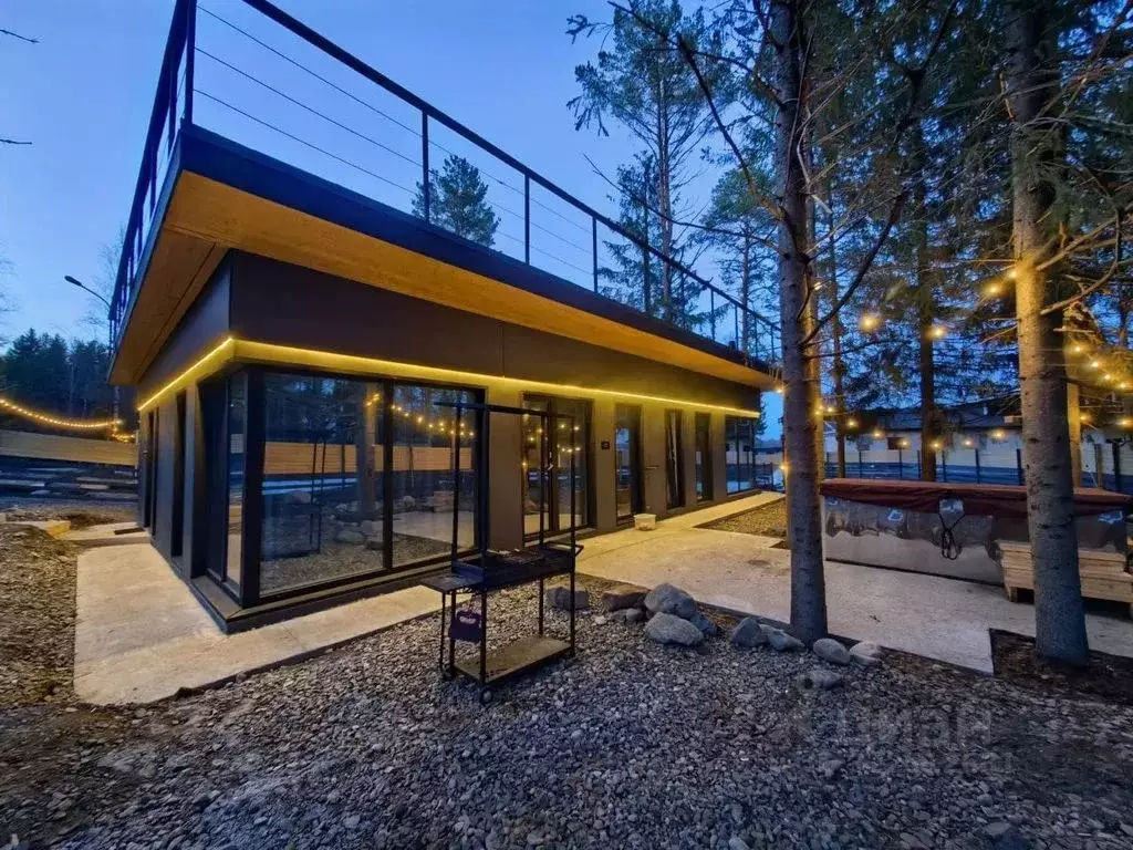 Дом в Карелия, Прионежский район, Нововилговское с/пос, Лососинное ... - Фото 1