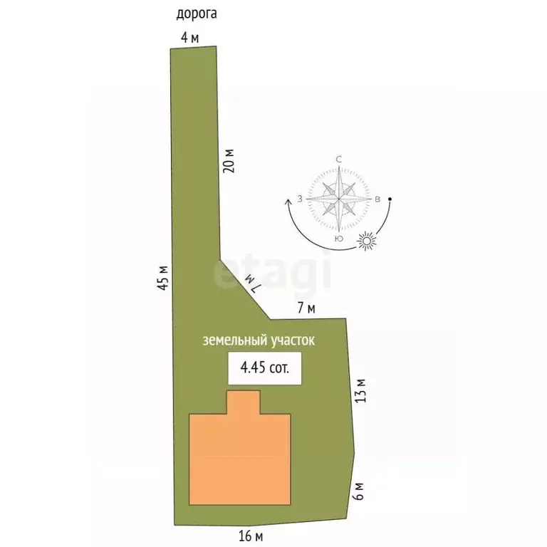 Дом в Ростовская область, Батайск Авиационная ул. (126 м) - Фото 1