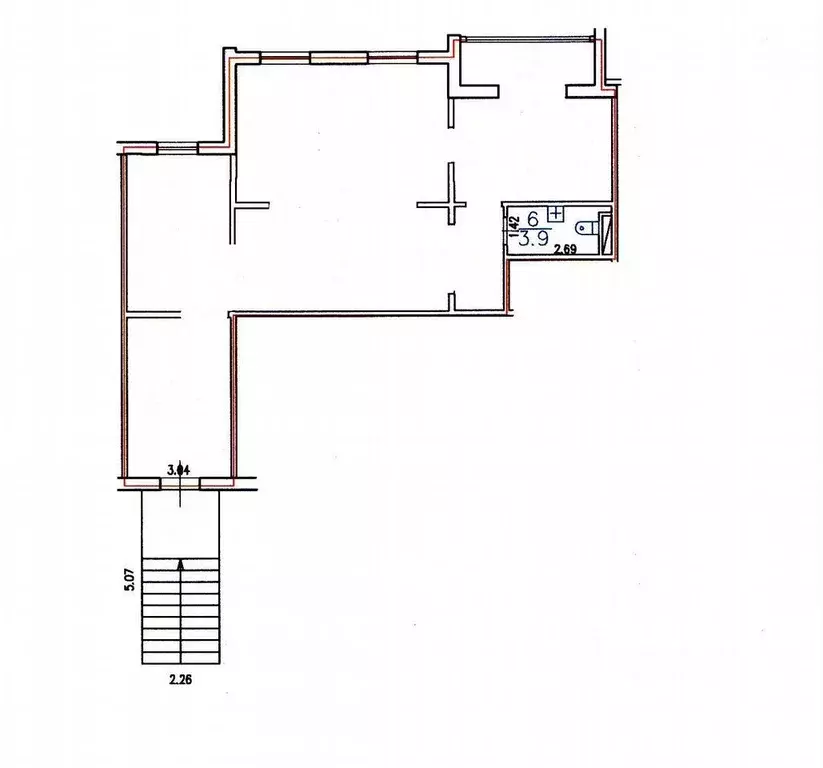 Помещение свободного назначения в Санкт-Петербург просп. Энгельса, ... - Фото 1