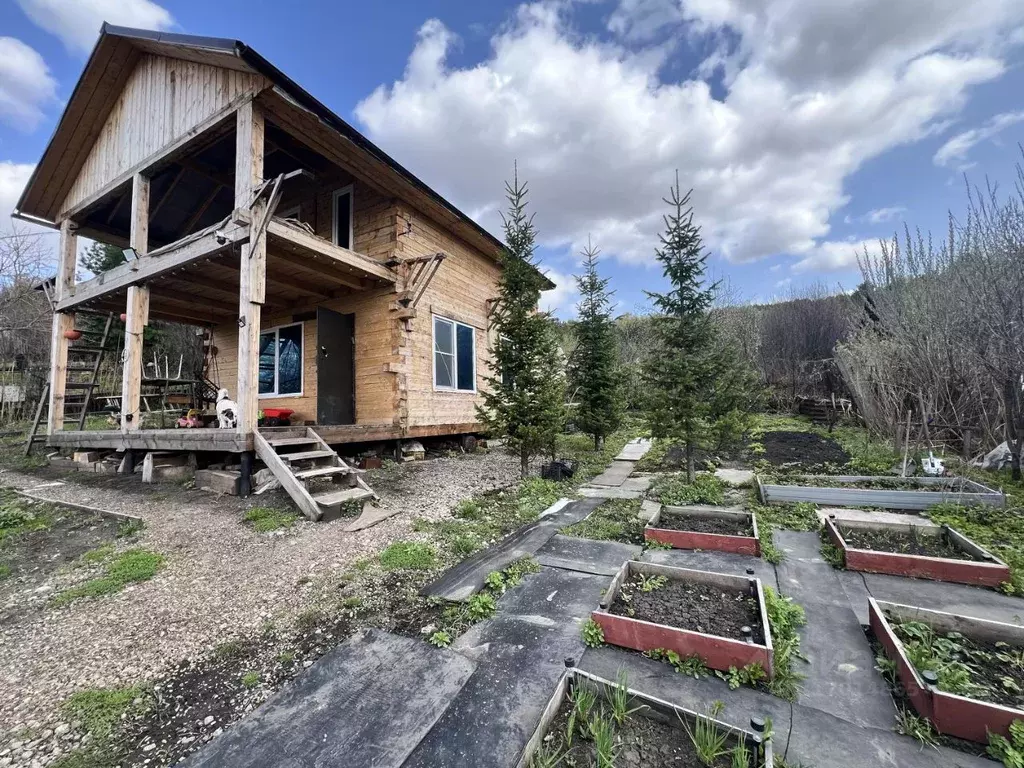 Дом в Кемеровская область, Новокузнецк Строитель-1 КМС СНТ, 574 (72 м) - Фото 1