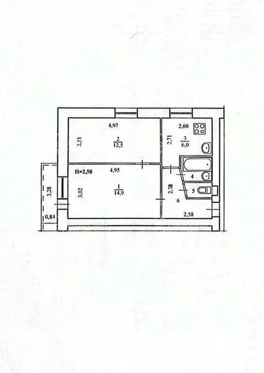 2-к кв. Волгоградская область, Волгоград ул. 39-й Гвардейской Дивизии, ... - Фото 1