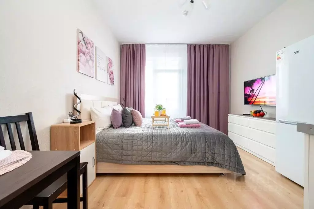 Студия Санкт-Петербург Ленинский просп., 45к1 (26.0 м) - Фото 2