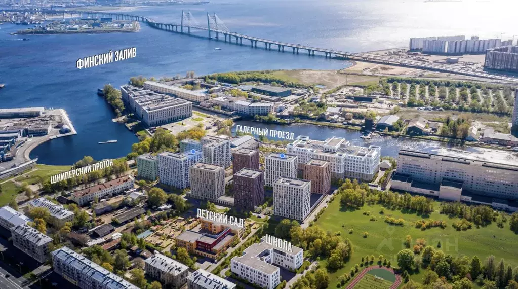 2-к кв. Санкт-Петербург Галерный проезд, 1К2 (53.7 м) - Фото 2