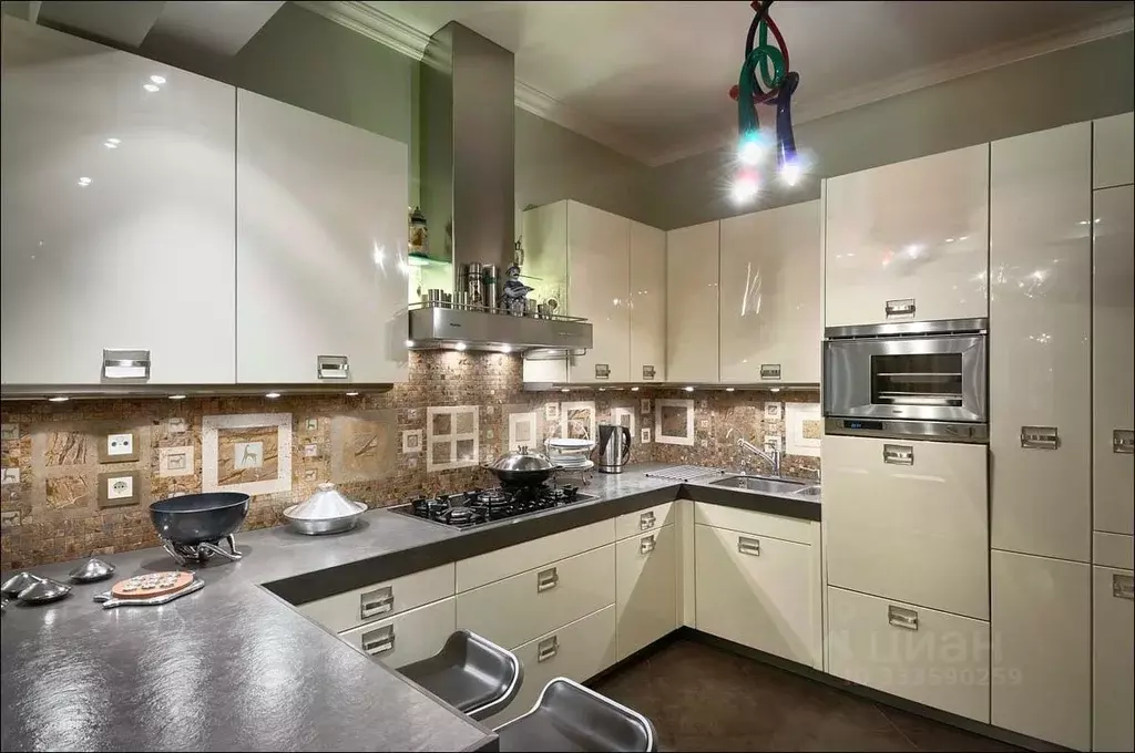 3-к кв. Москва Фрунзенская наб., 28 (85.0 м) - Фото 1
