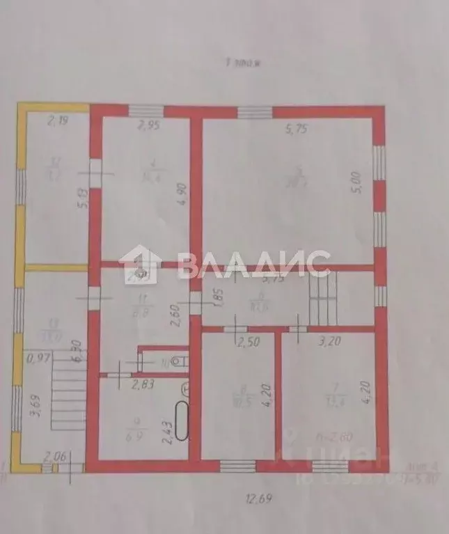 Дом в Пензенская область, Пенза ул. Будашкина, 24 (280 м) - Фото 2