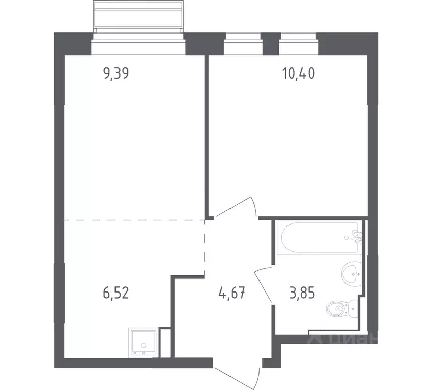 1-к кв. Московская область, Одинцовский городской округ, с. Лайково, ... - Фото 1