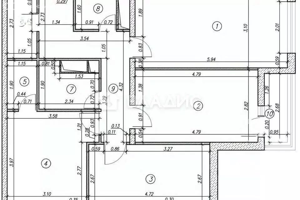3-комнатная квартира: Химки, улица Генерала Дьяконова, 4 (76.4 м) - Фото 0