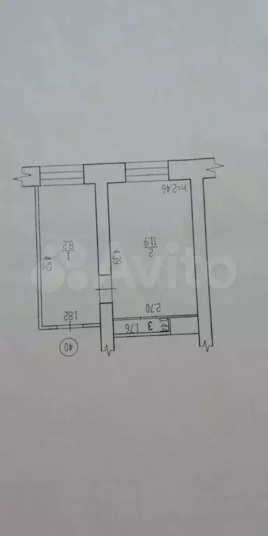 Комната 20 м в 2-к., 3/5 эт. - Фото 0